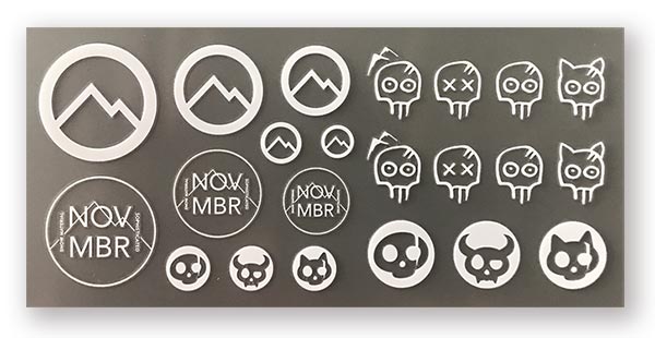 STICKERS | NOVEMBER SNOWMATERIAL